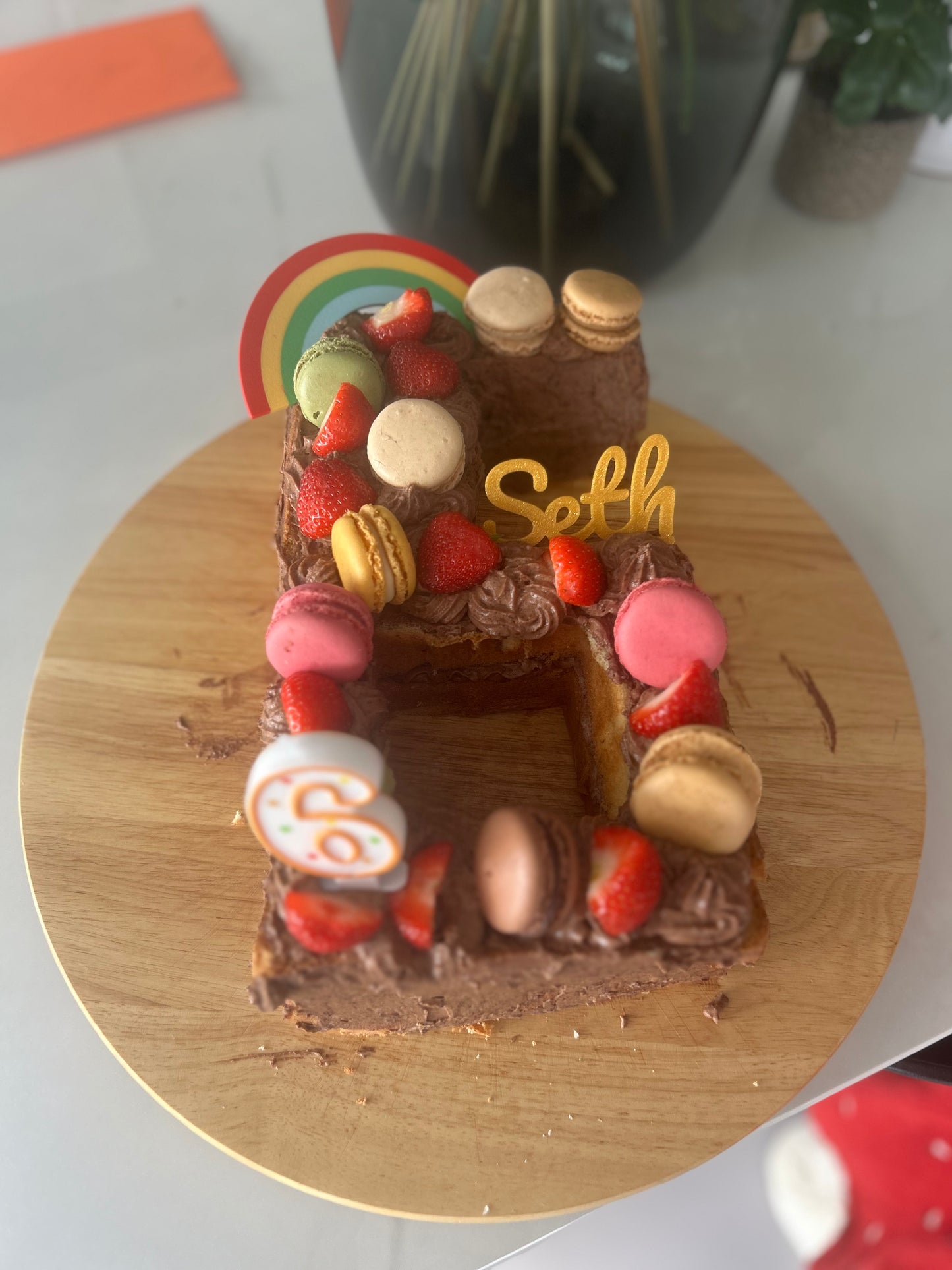 Taarttopper regenboog