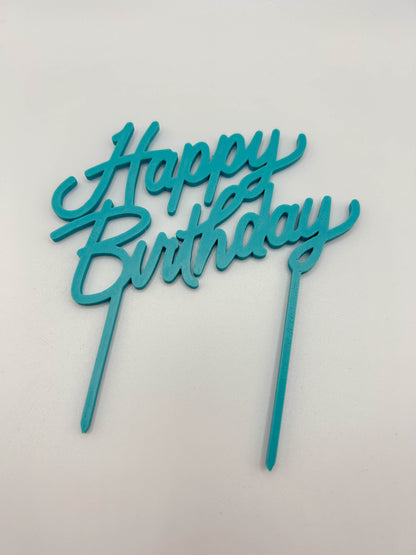 Taarttopper Happy Birthday