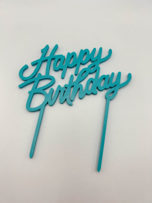 Taarttopper Happy Birthday