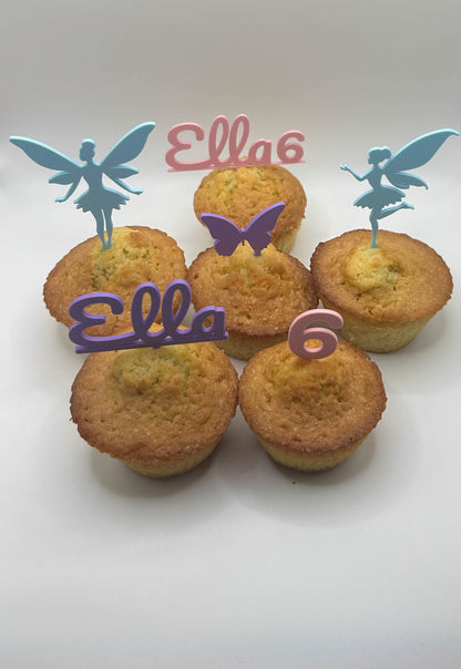 Cupcake prikker - Elfjes (2stuks)