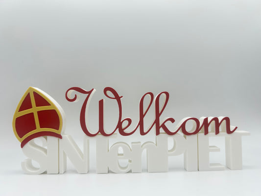 Welkom Sint&Piet - Met mijter