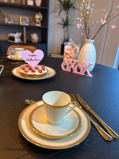 Taarttopper 'Happy Valentine'