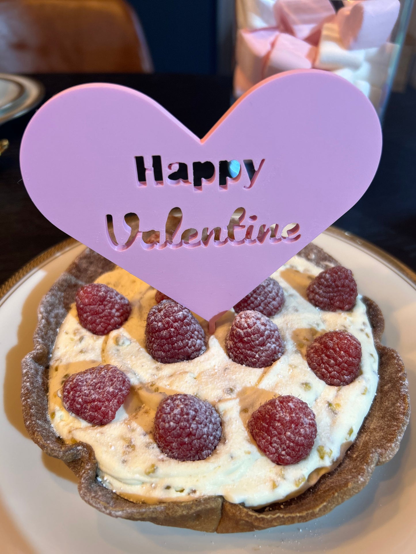 Taarttopper 'Happy Valentine'
