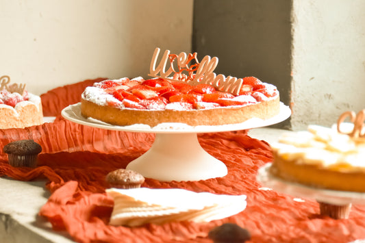 Taarttopper welkom vosje