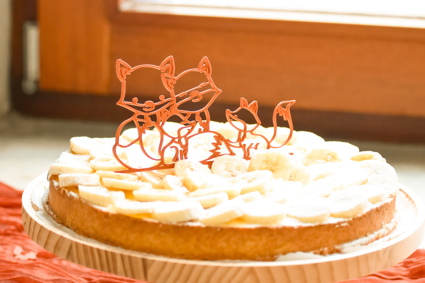 Taarttopper familie vos