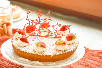 Taarttopper familie vos